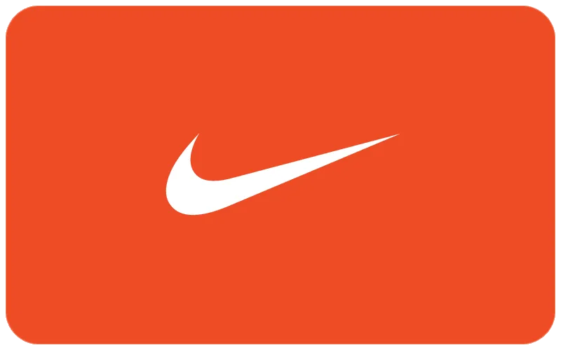 $10 Nike gift card cover art