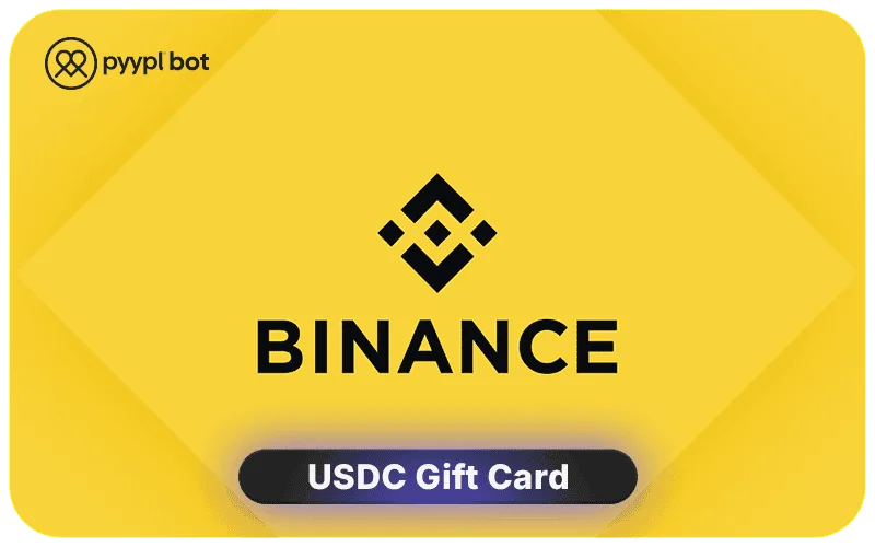 USDC 25 Binance gift card cover art