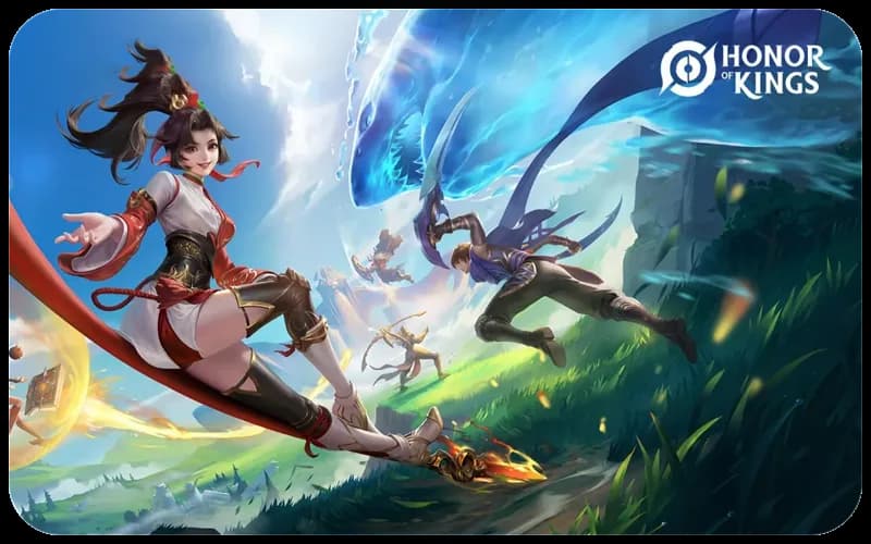 Honor of Kings: 8360 Tokens gift card cover art