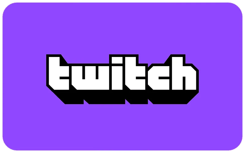 EUR 25 Twitch gift card cover art
