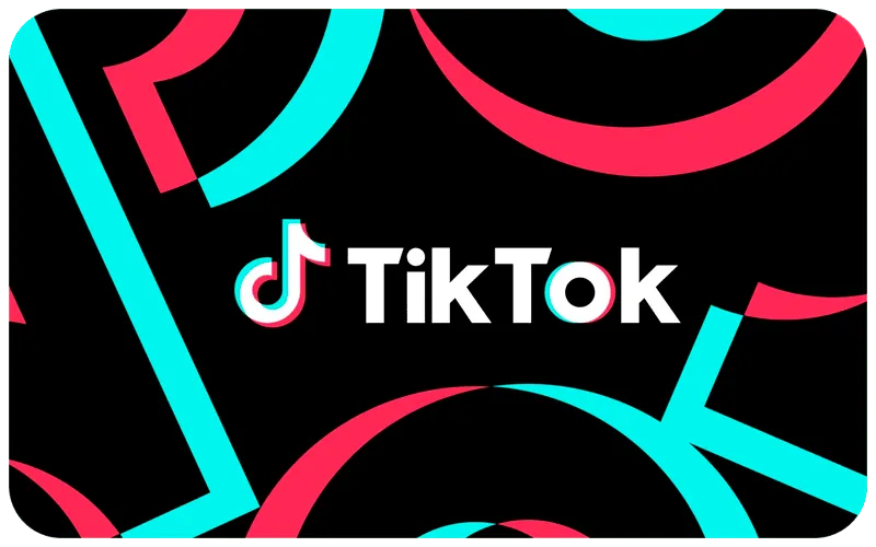 TikTok: 1100 Coins gift card cover art
